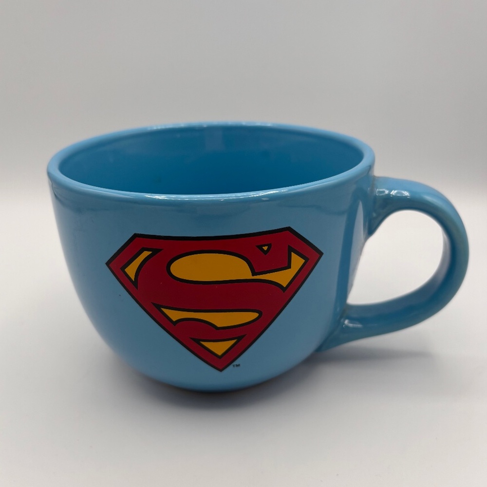 DC Comics Superman Large Collectible Emblem Ceramic Coffee Mug